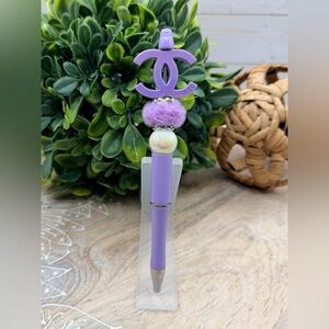 Designer Inspired Handmade Beaded Pen